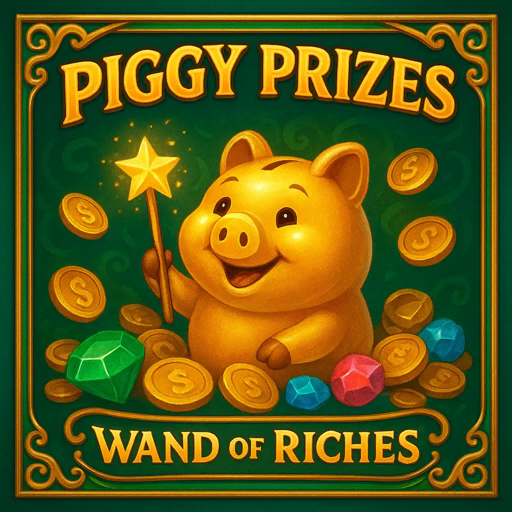 Piggy Prizes Wand of Riches slot game thumbnail